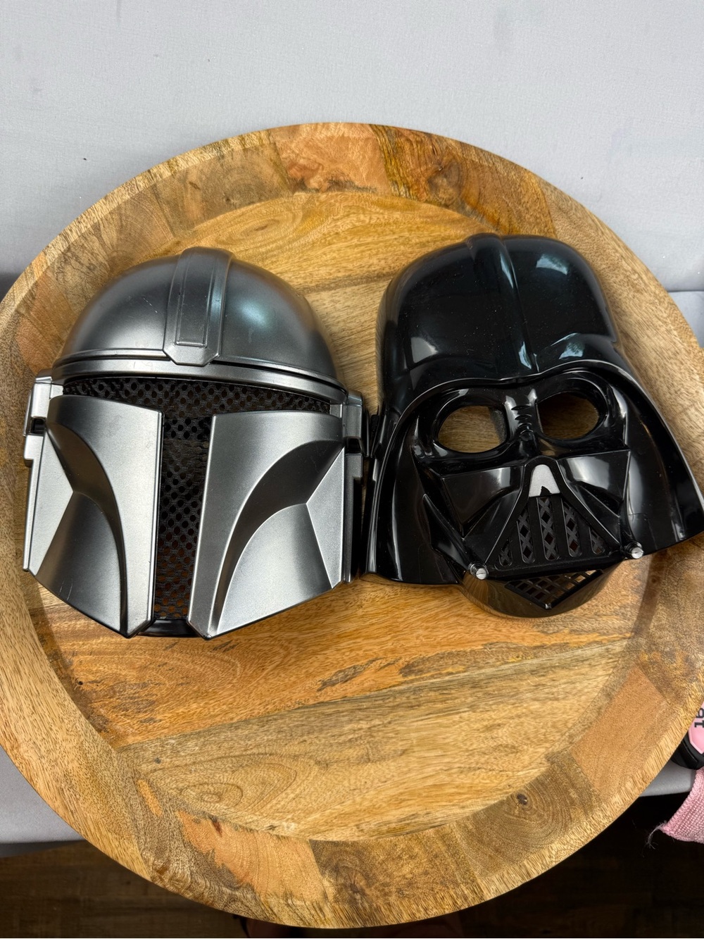 Lollie Closet Star Wars Darth Vader & Mandalorian Costume Mask Set - Picture 1 of 12